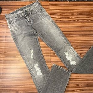 Citizens Of Humanity Gray Straight Leg Jeans